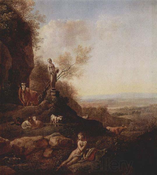 Johann Christian Klengel Italienische Landschaft